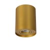 Lucide TUBE ceiling spotlight gold, brass, 1-light source