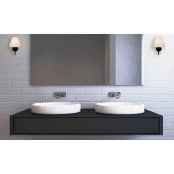 Lucide ROXY Wall Light black, 1-light source