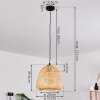 SOLERA Pendant Light black, 1-light source