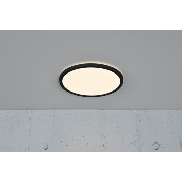 Nordlux OJA Ceiling Light LED black, 1-light source