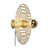 Lucide OLENNA Wall Light gold, brass, 1-light source