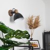 BANJUL Wall Light black, 1-light source
