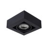 Lucide ZEFIX ceiling spotlight LED black, 1-light source