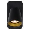 Lucide TURNON wall spotlight LED black, 1-light source