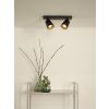 Lucide TURNON ceiling spotlight LED black, 2-light sources