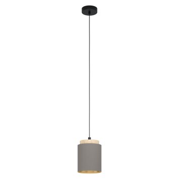 Eglo ALBARIZA Pendant Light brown, black, 1-light source