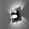 Lutec DELTA Outdoor Wall Light LED anthracite, 1-light source