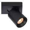Lucide NIGEL ceiling spotlight LED black, 2-light sources