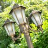 NATAL FROST Lamp Post black-gold, 3-light sources
