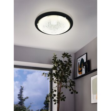 Eglo ACOLLA Ceiling Light LED black, 1-light source