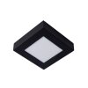 Lucide BRICE Ceiling Light LED black, 1-light source