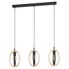 Eglo BASILDON Pendant Light brown, black, 3-light sources