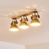 Orny Ceiling Light Light wood, 3-light sources
