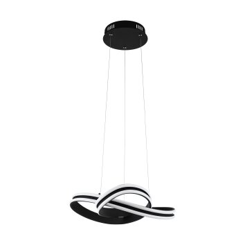 Eglo CORREDERA Pendant Light LED black, 2-light sources