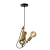 Lucide EXTRAVAGANZA CHIMP Pendant Light black, 1-light source