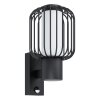 Eglo RAVELLO Outdoor Wall Light black, 1-light source, Motion sensor