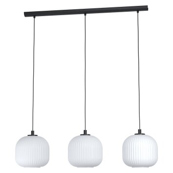 Eglo MANTUNALLE Pendant Light black, 3-light sources