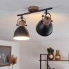 BANJUL Ceiling Light black, 2-light sources