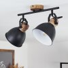 BANJUL Ceiling Light black, 2-light sources