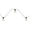 Globo ALMAGA rope lights LED black, 10-light sources