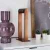 DENHIGH Table lamp LED copper, black, 1-light source