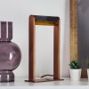 DENHIGH Table lamp LED copper, black, 1-light source
