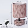 KIGOMBO Table lamp brown, 1-light source