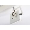 Guyana ceiling spotlight LED chrome, white, 2-light sources