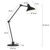 Steinhauer KASKET Table lamp black, white, 1-light source