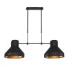 Steinhauer EVY Pendant Light gold, black, 2-light sources