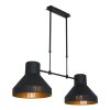 Steinhauer EVY Pendant Light gold, black, 2-light sources