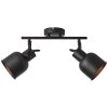 Brilliant ROLET Spotlight black, 2-light sources