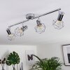 Globo ceiling spotlight chrome, 4-light sources