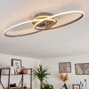 HARPETH Ceiling Light LED matt nickel, 1-light source
