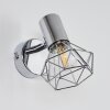 Globo Wand- und ceiling spotlight chrome, 1-light source