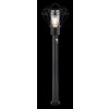 Globo HORACE outdoor light black, 1-light source, Motion sensor
