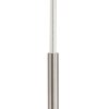 Steinhauer TALLERKEN Pendant Light LED stainless steel, white, 1-light source