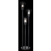 Globo HORACE outdoor floor lamp black, 3-light sources