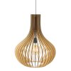 Steinhauer SMUKT Pendant Light beech, black, 1-light source