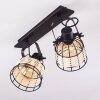 RECINTO Ceiling Light black, 2-light sources