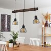 COOL SPRING Pendant Light black, 3-light sources