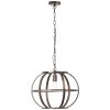 Brilliant BASIA Pendant Light brown, bronze, bronzed, 1-light source