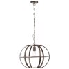 Brilliant BASIA Pendant Light brown, bronze, bronzed, 1-light source