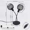 TAMBO Table lamp black, 2-light sources