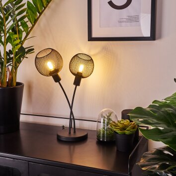TAMBO Table lamp black, 2-light sources
