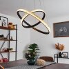 MELOSA Pendant Light LED black, 1-light source