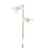 Steinhauer GEARWOOD Floor Lamp Dark wood, white, 1-light source