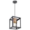 Globo HAGAR Pendant Light black, 1-light source