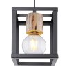 Globo HAGAR Pendant Light black, 1-light source