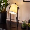 GIBRALTER Table lamp black, 1-light source